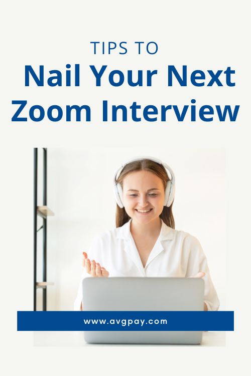 Tips to nail your next zoom interview